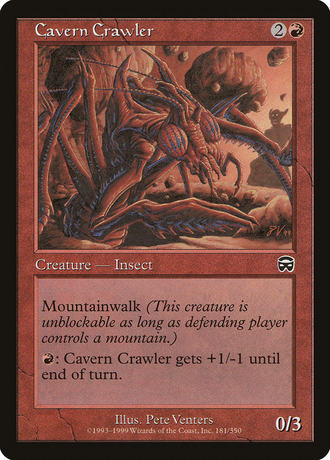 Cavern Crawler [Mercadian Masques] | Kessel Run Games Inc. 