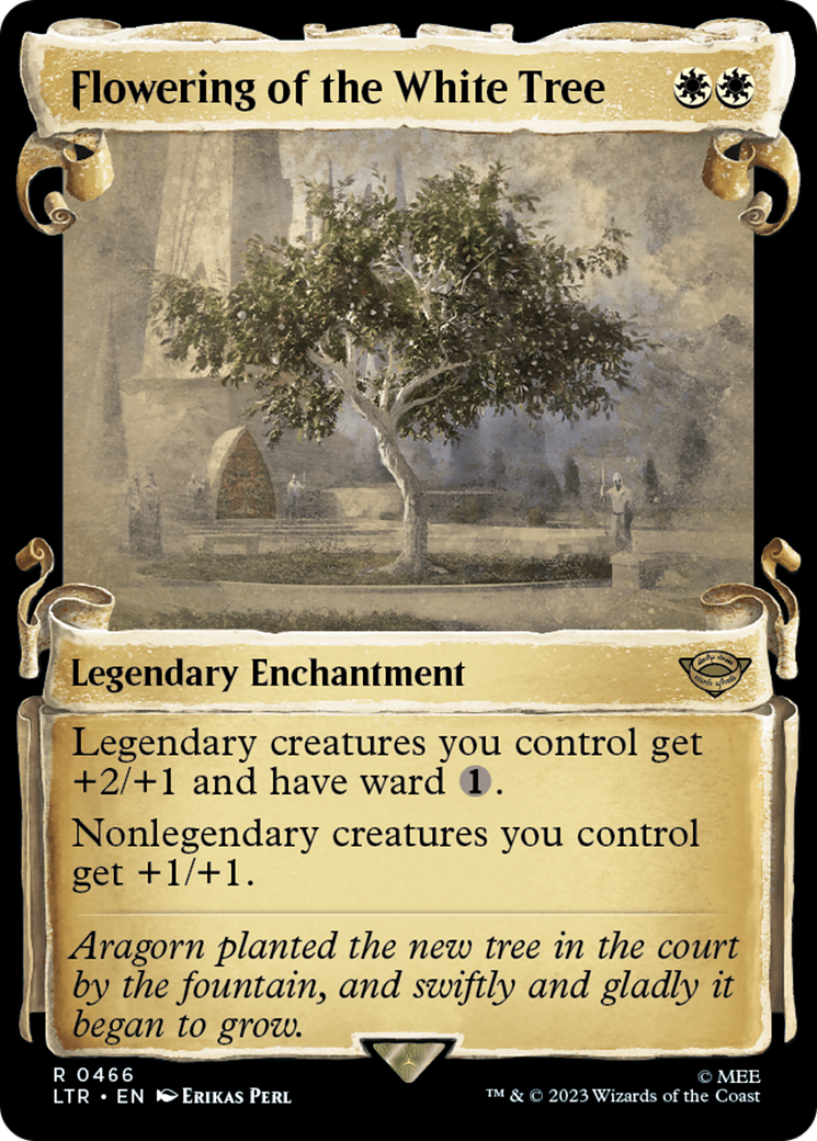 Flowering of the White Tree [The Lord of the Rings: Tales of Middle-Earth Showcase Scrolls] | Kessel Run Games Inc. 