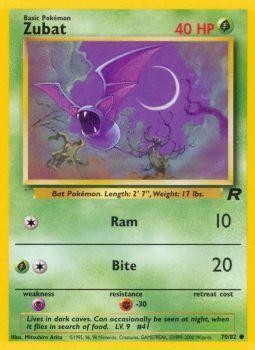 Zubat (70/82) [Team Rocket Unlimited] | Kessel Run Games Inc. 