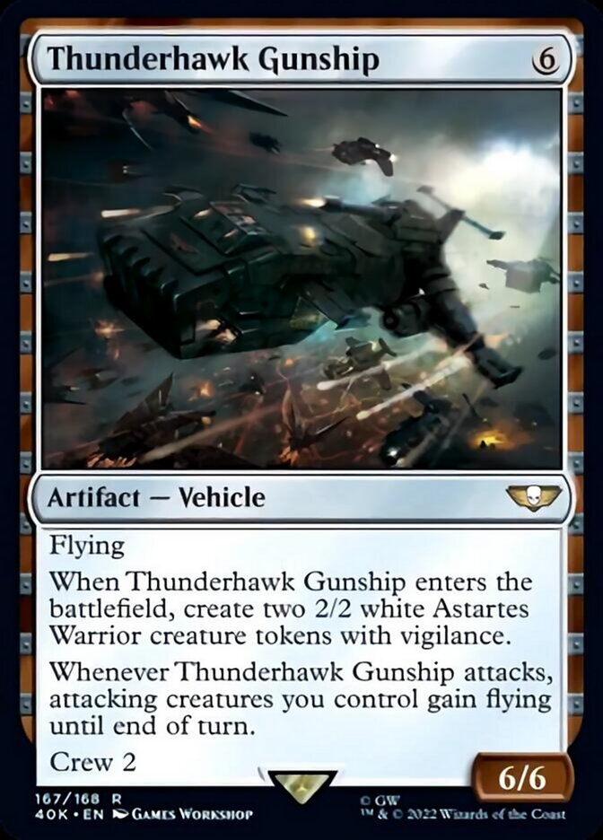 Thunderhawk Gunship [Warhammer 40,000] | Kessel Run Games Inc. 