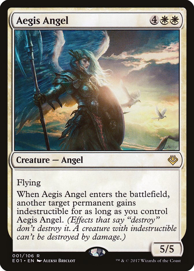 Aegis Angel [Archenemy: Nicol Bolas] | Kessel Run Games Inc. 