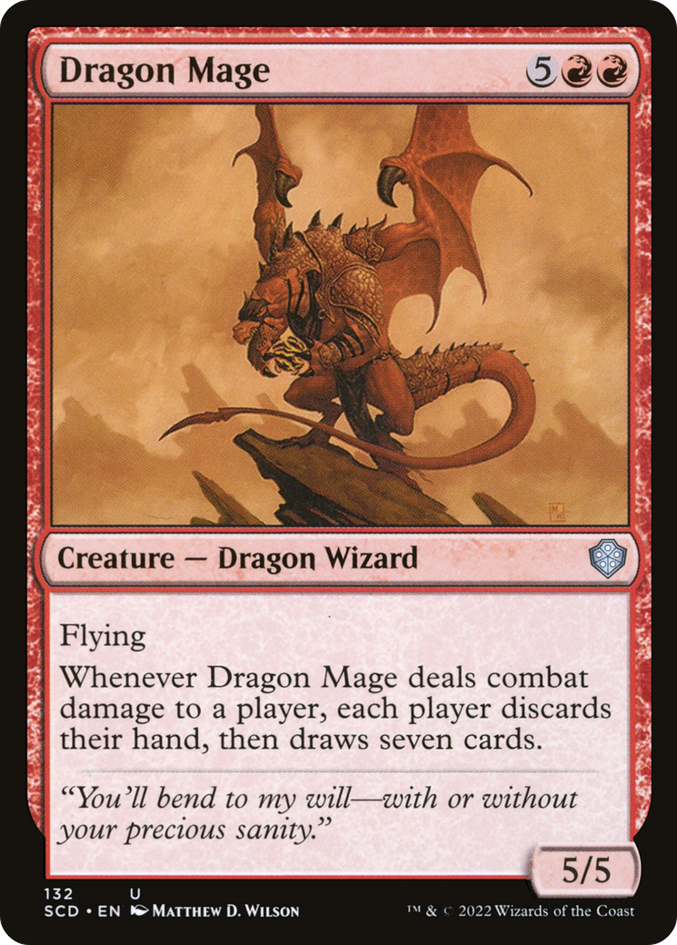 Dragon Mage [Starter Commander Decks] | Kessel Run Games Inc. 