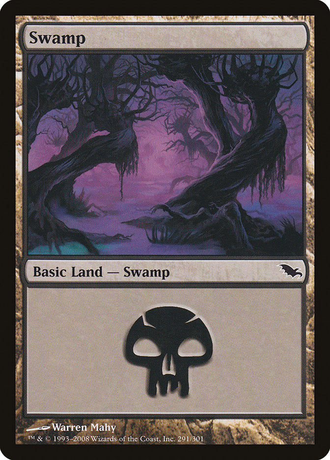 Swamp (291) [Shadowmoor] | Kessel Run Games Inc. 