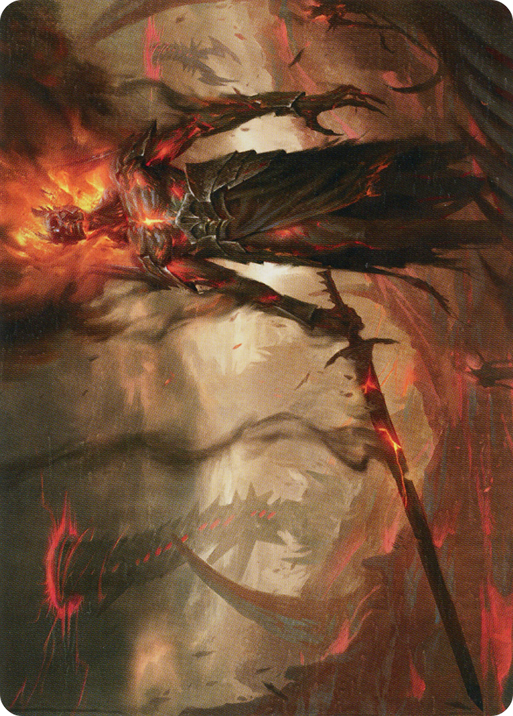 Ashen Reaper Art Card [March of the Machine Art Series] | Kessel Run Games Inc. 