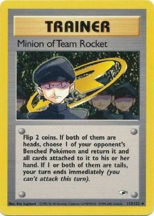 Minion of Team Rocket (113/132) [Gym Heroes Unlimited] | Kessel Run Games Inc. 