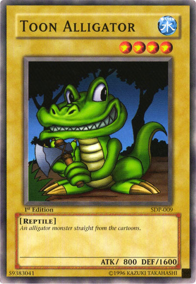 Toon Alligator [SDP-009] Common | Kessel Run Games Inc. 