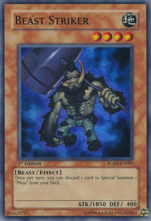 Beast Striker [RGBT-EN085] Super Rare | Kessel Run Games Inc. 