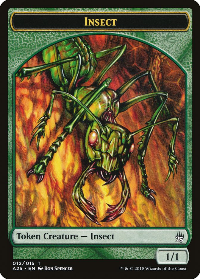 Insect Token [Masters 25 Tokens] | Kessel Run Games Inc. 