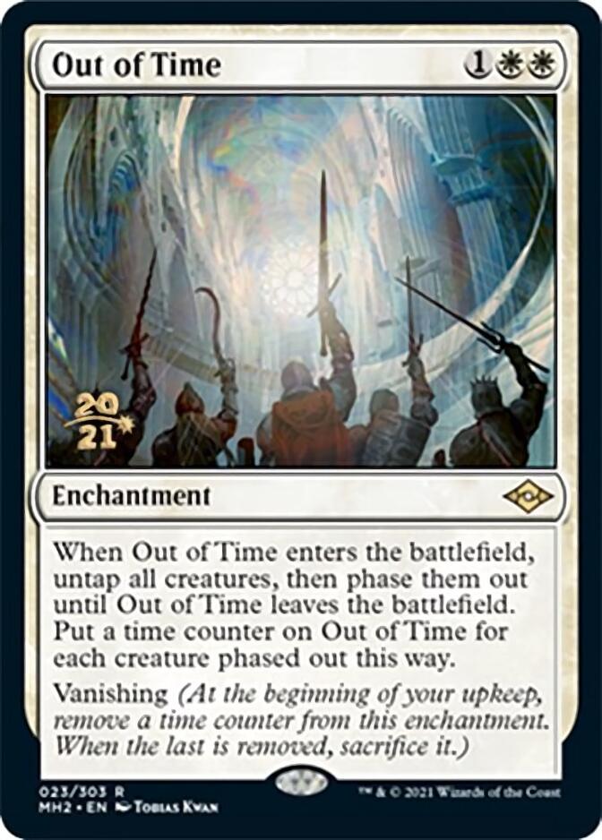 Out of Time [Modern Horizons 2 Prerelease Promos] | Kessel Run Games Inc. 