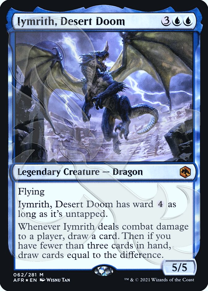 Iymrith, Desert Doom (Ampersand Promo) [Dungeons & Dragons: Adventures in the Forgotten Realms Promos] | Kessel Run Games Inc. 