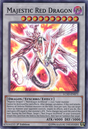 Majestic Red Dragon [LC5D-EN071] Super Rare | Kessel Run Games Inc. 