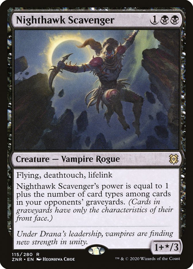 Nighthawk Scavenger [Zendikar Rising] | Kessel Run Games Inc. 