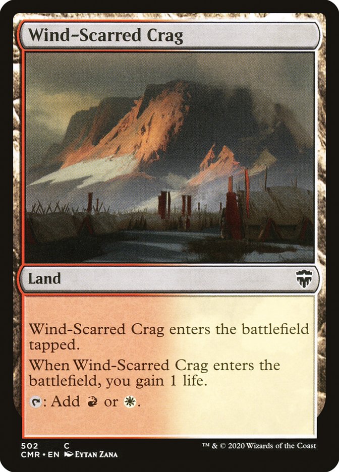 Wind-Scarred Crag [Commander Legends] | Kessel Run Games Inc. 