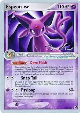 Espeon ex (102/115) (Legendary Ascent - Tom Roos) [World Championships 2007] | Kessel Run Games Inc. 