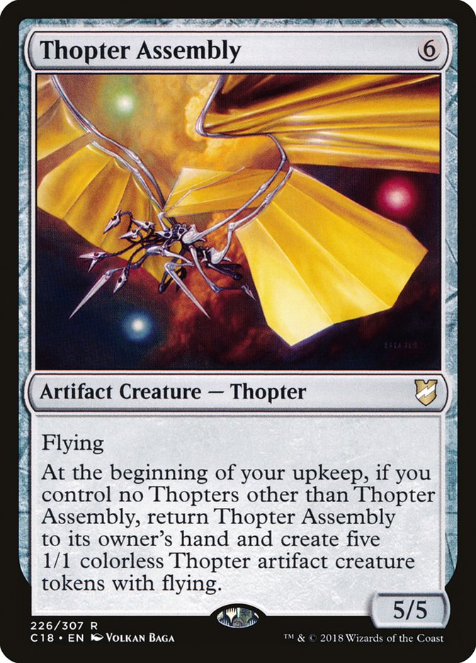 Thopter Assembly [Commander 2018] | Kessel Run Games Inc. 