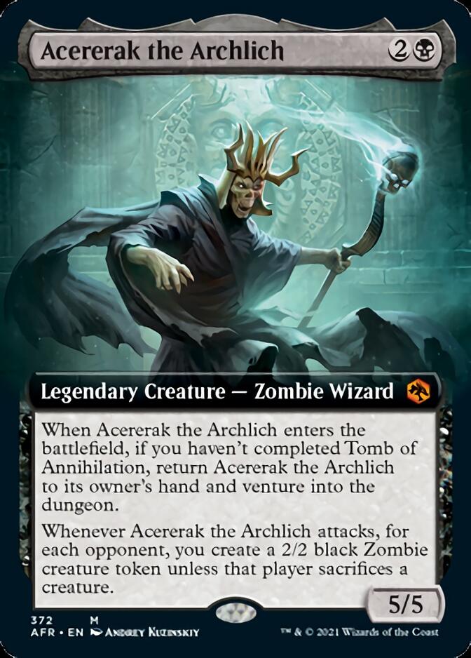 Acererak the Archlich (Extended Art) [Dungeons & Dragons: Adventures in the Forgotten Realms] | Kessel Run Games Inc. 