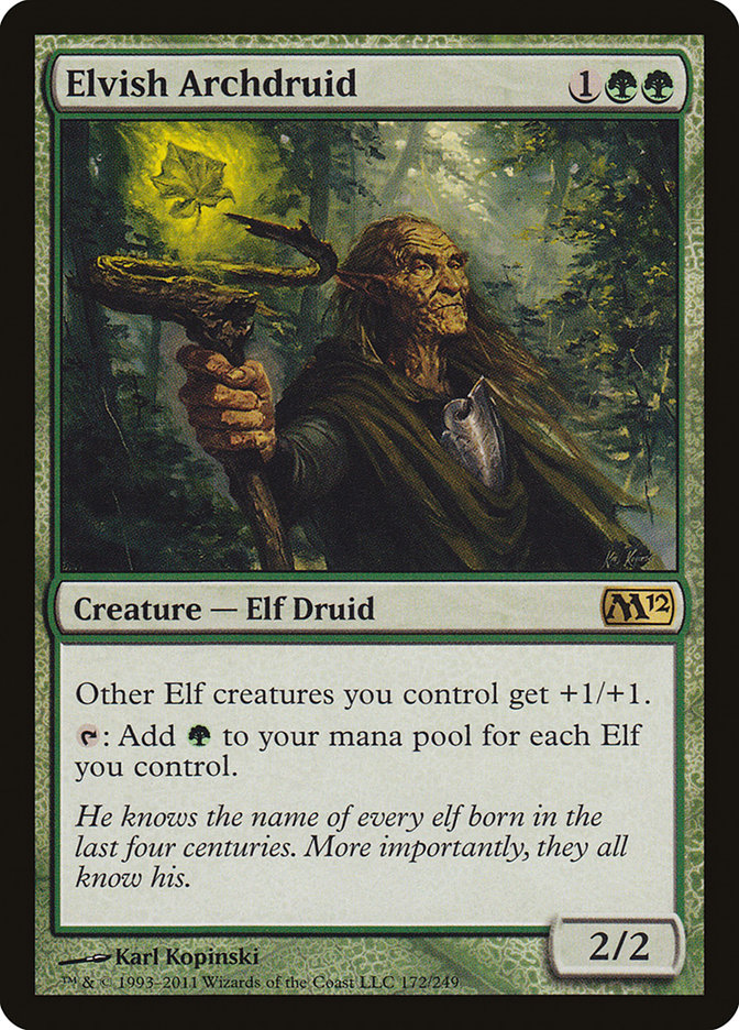 Elvish Archdruid [Magic 2012] | Kessel Run Games Inc. 