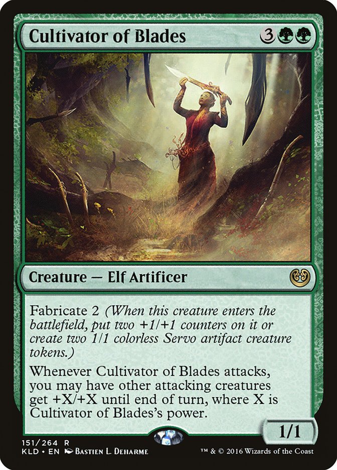 Cultivator of Blades [Kaladesh] | Kessel Run Games Inc. 