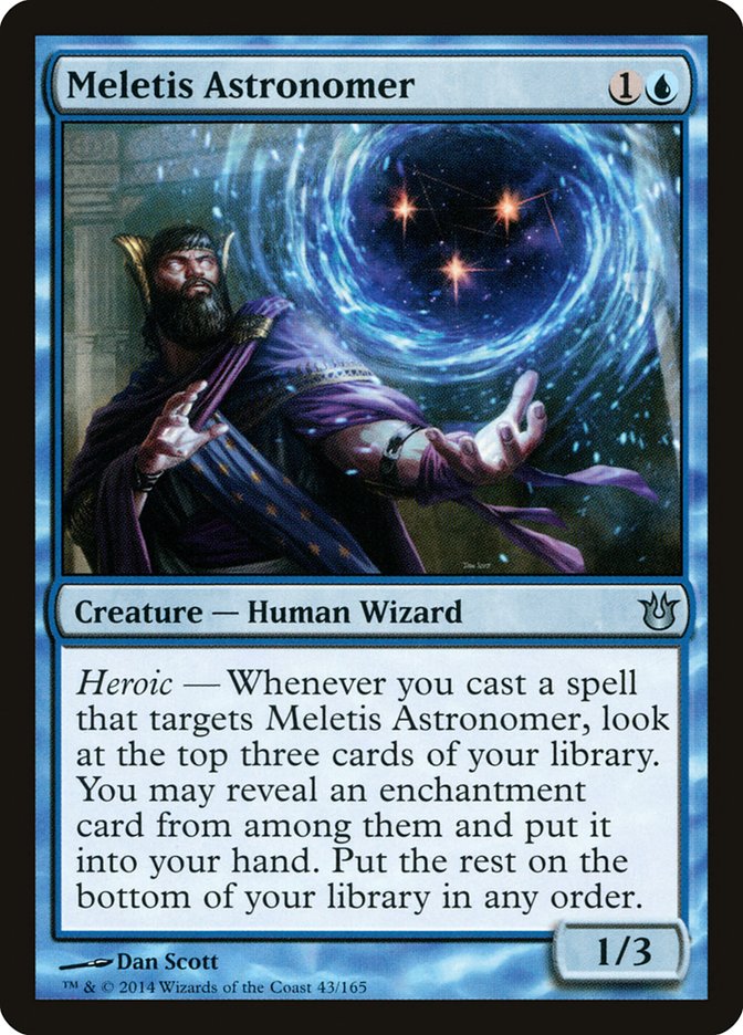 Meletis Astronomer [Born of the Gods] | Kessel Run Games Inc. 