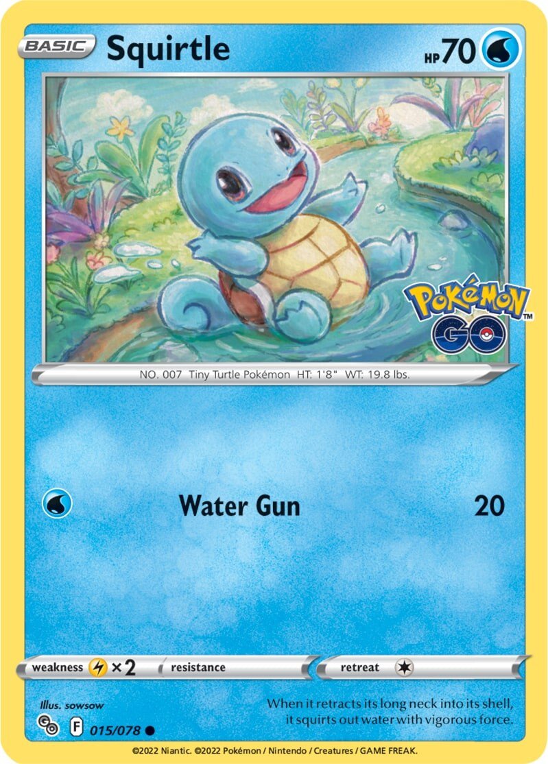 Squirtle (015/078) [Pokémon GO] | Kessel Run Games Inc. 