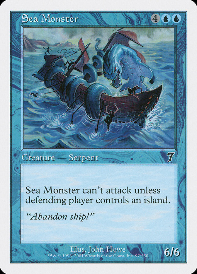 Sea Monster [Seventh Edition] | Kessel Run Games Inc. 