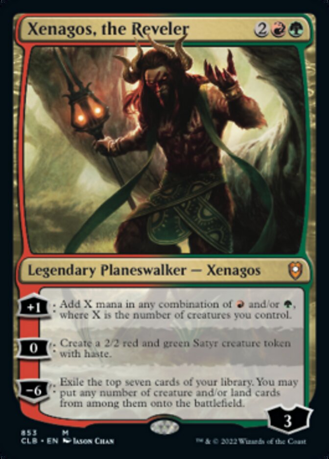 Xenagos, the Reveler [Commander Legends: Battle for Baldur's Gate] | Kessel Run Games Inc. 
