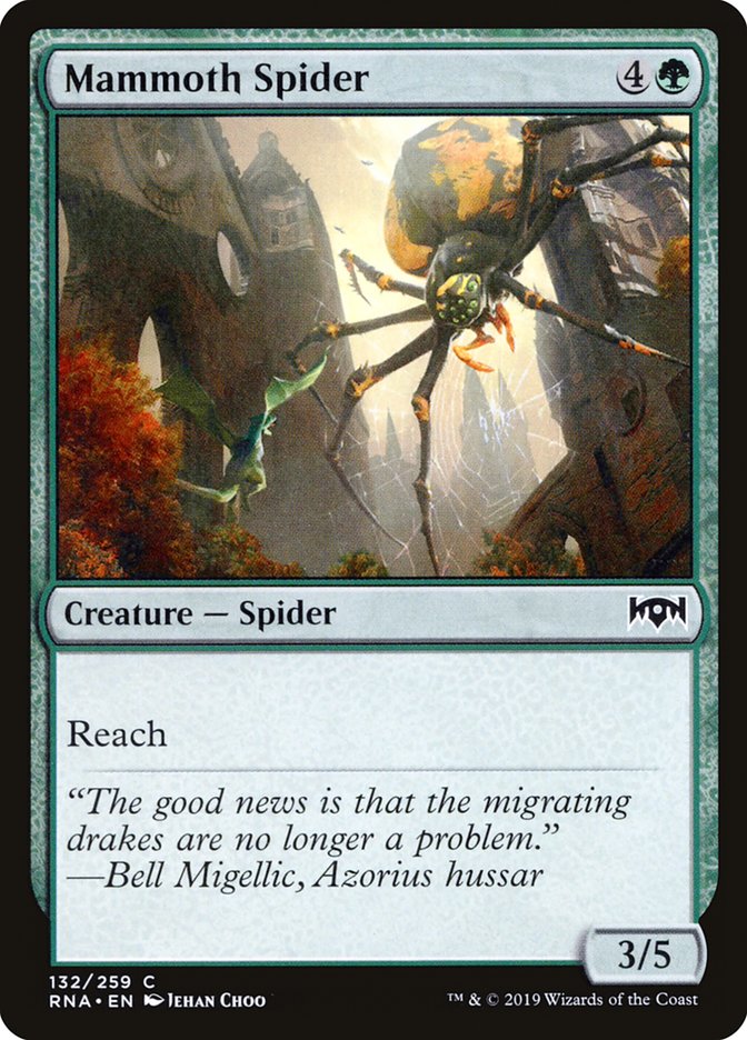 Mammoth Spider [Ravnica Allegiance] | Kessel Run Games Inc. 