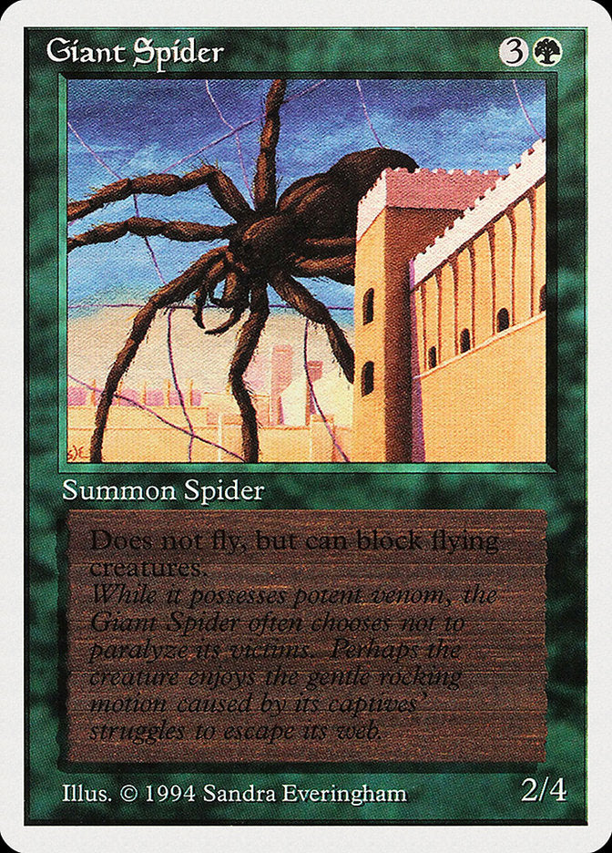 Giant Spider [Summer Magic / Edgar] | Kessel Run Games Inc. 