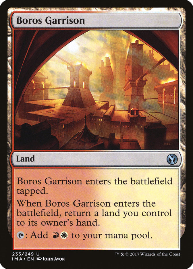 Boros Garrison [Iconic Masters] | Kessel Run Games Inc. 