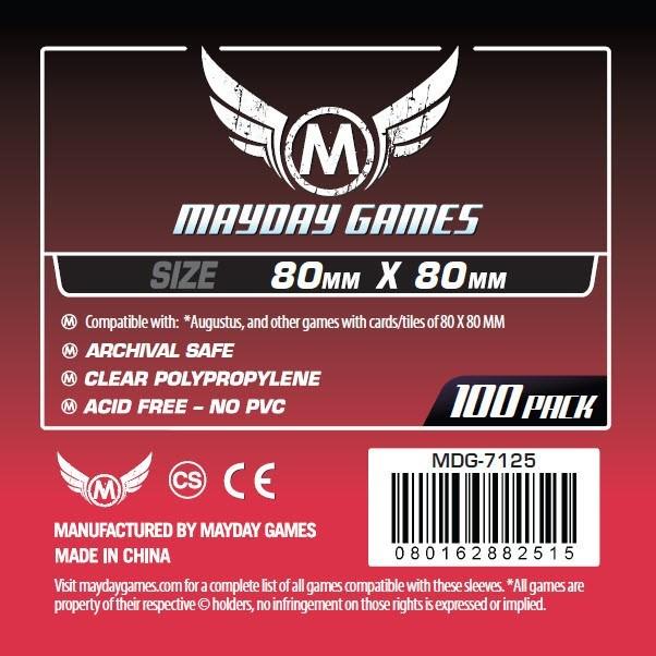 Mayday Games Square Medium (80x80mm) 100ct | Kessel Run Games Inc. 
