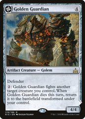 Golden Guardian // Gold-Forge Garrison [Rivals of Ixalan] | Kessel Run Games Inc. 