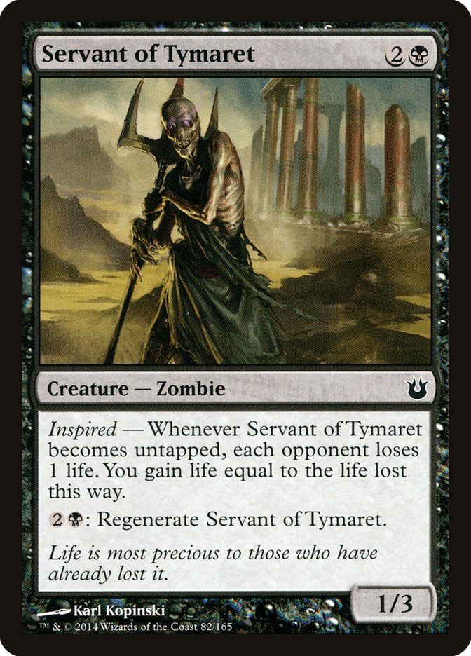 Servant of Tymaret [Born of the Gods] | Kessel Run Games Inc. 