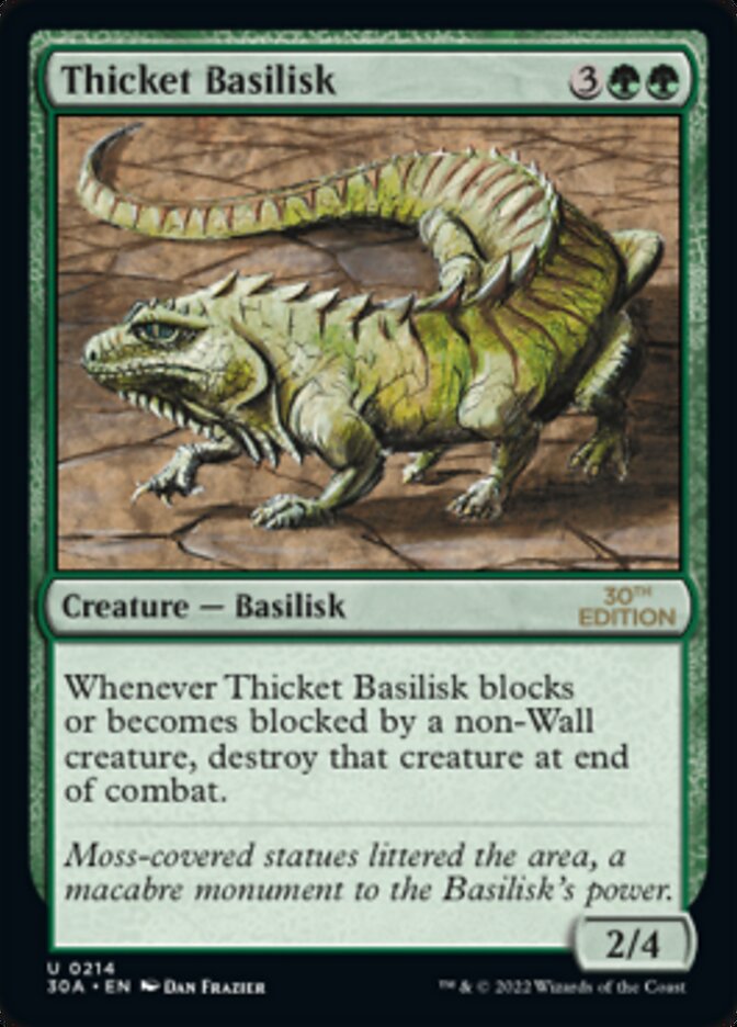 Thicket Basilisk [30th Anniversary Edition] | Kessel Run Games Inc. 