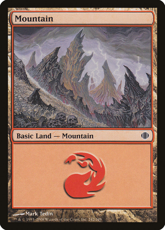 Mountain (242) [Shards of Alara] | Kessel Run Games Inc. 