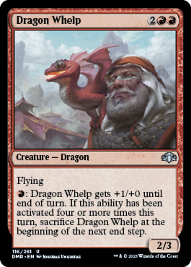 Dragon Whelp [Dominaria Remastered] | Kessel Run Games Inc. 