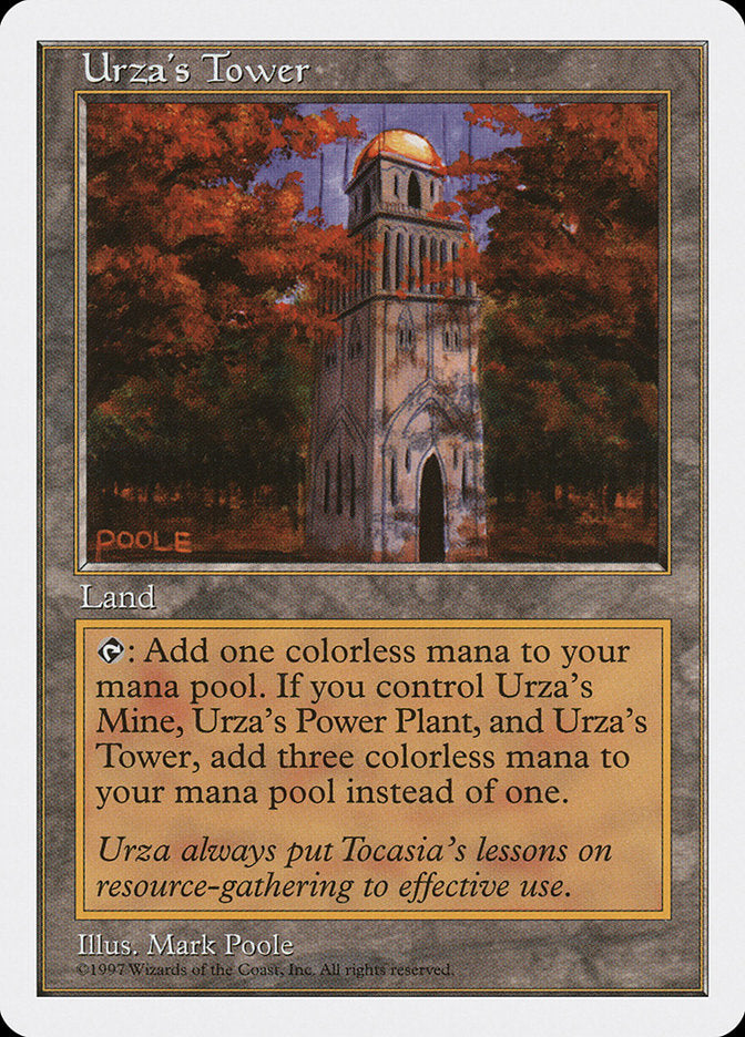 Urza's Tower [Fifth Edition] | Kessel Run Games Inc. 