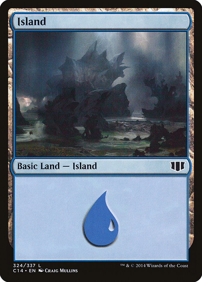 Island (324) [Commander 2014] | Kessel Run Games Inc. 