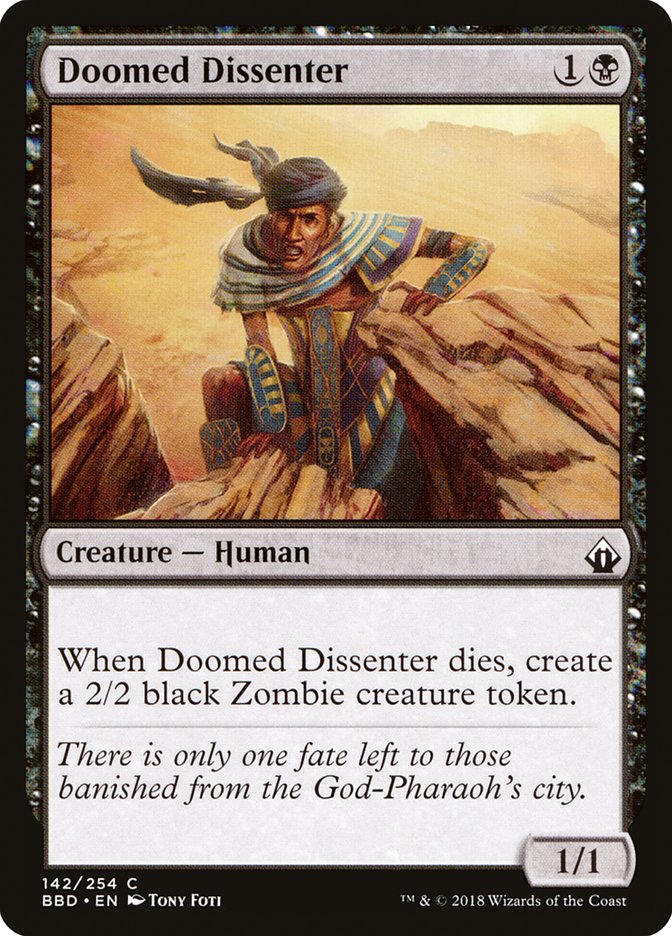 Doomed Dissenter [Battlebond] | Kessel Run Games Inc. 
