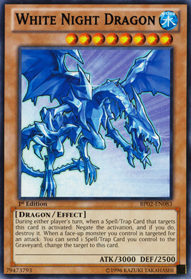White Night Dragon [BP02-EN083] Rare | Kessel Run Games Inc. 