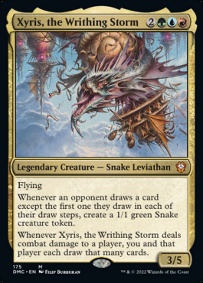 Xyris, the Writhing Storm [Dominaria United Commander] | Kessel Run Games Inc. 