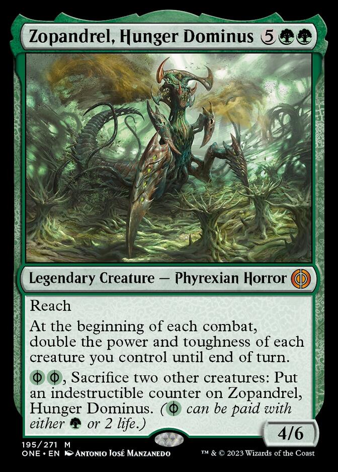 Zopandrel, Hunger Dominus [Phyrexia: All Will Be One] | Kessel Run Games Inc. 