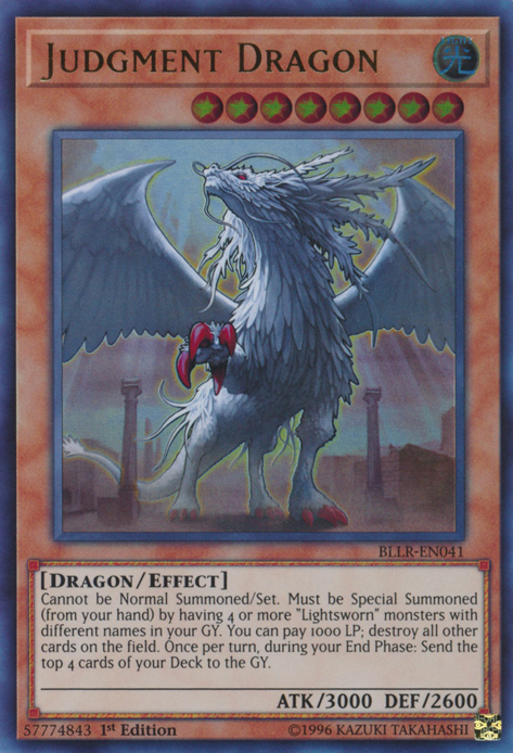 Judgment Dragon [BLLR-EN041] Ultra Rare | Kessel Run Games Inc. 