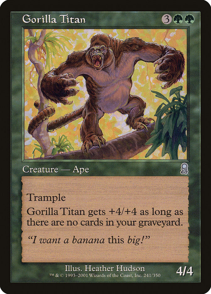 Gorilla Titan [Odyssey] | Kessel Run Games Inc. 