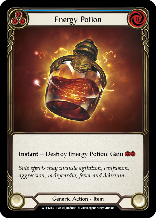 Energy Potion [WTR170-R] (Welcome to Rathe)  Alpha Print Normal | Kessel Run Games Inc. 