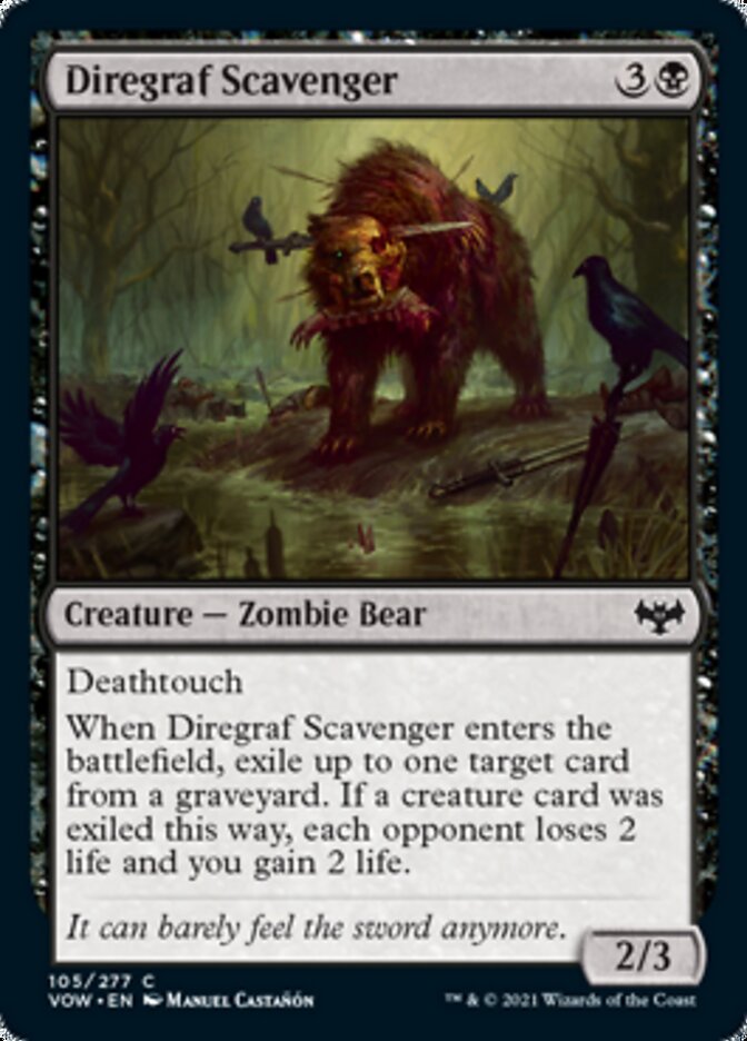 Diregraf Scavenger [Innistrad: Crimson Vow] | Kessel Run Games Inc. 