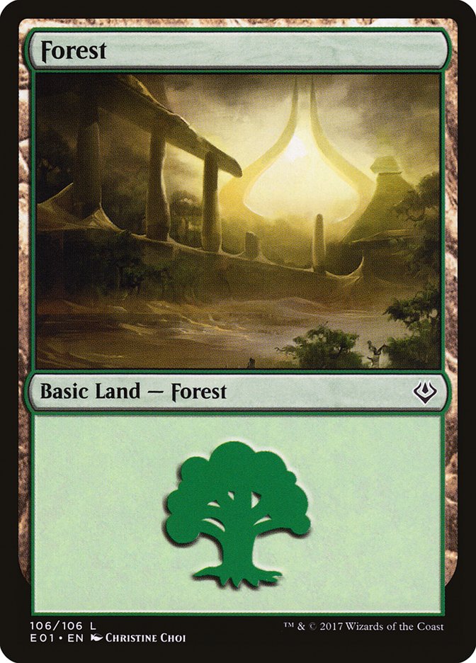 Forest (106) [Archenemy: Nicol Bolas] | Kessel Run Games Inc. 