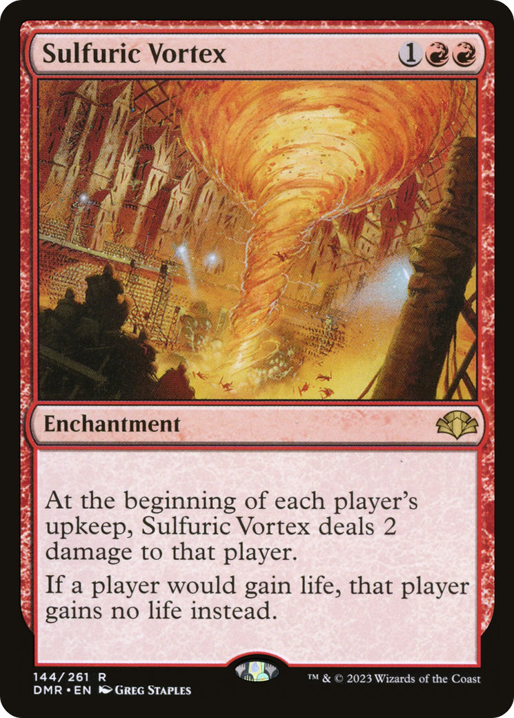 Sulfuric Vortex [Dominaria Remastered] | Kessel Run Games Inc. 