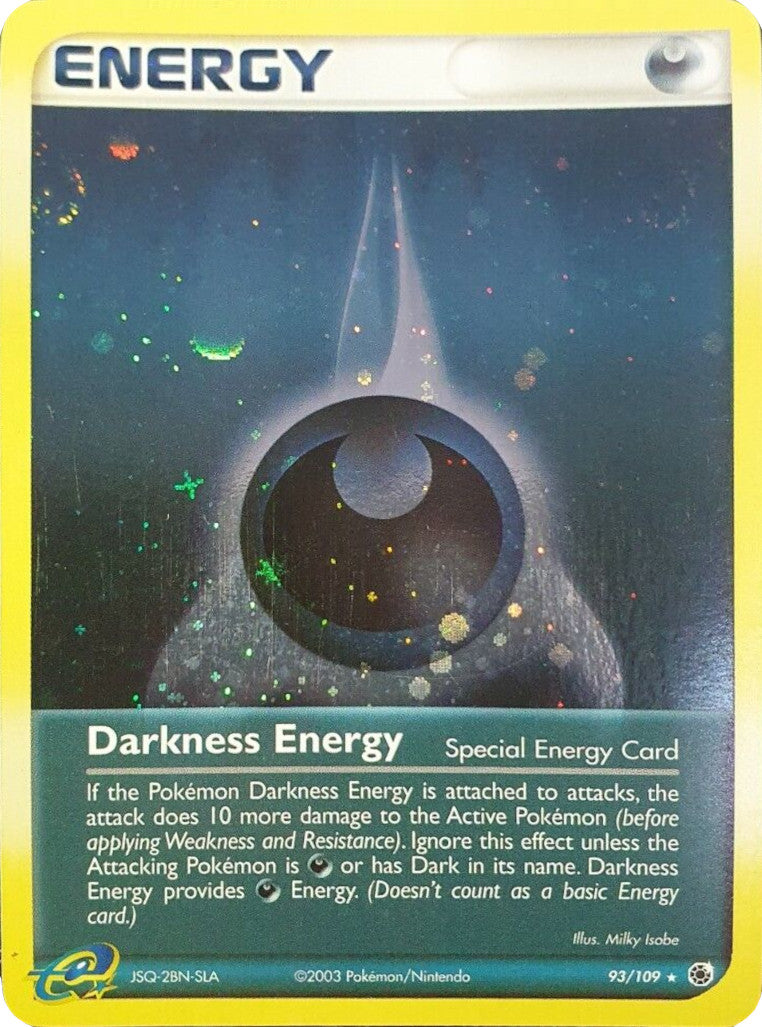 Darkness Energy (93/109) (Cosmos Holo) [EX: Ruby & Sapphire] | Kessel Run Games Inc. 