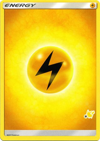 Lightning Energy (Pikachu Stamp #31) [Battle Academy 2020] | Kessel Run Games Inc. 