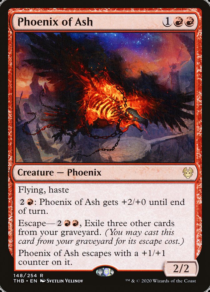 Phoenix of Ash [Theros Beyond Death] | Kessel Run Games Inc. 
